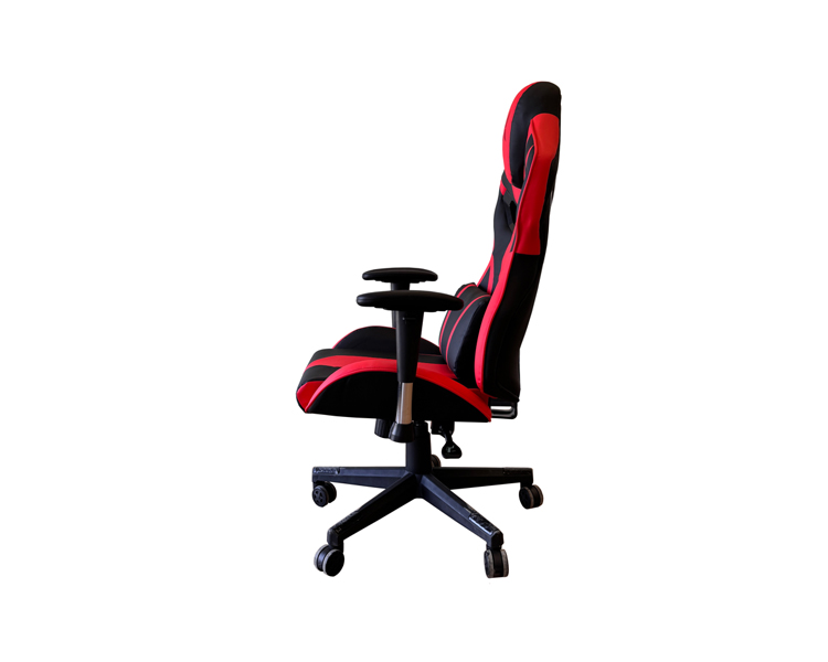 Gaming Chair: Vertex Dominor Gaming Chair Black/Red PVC